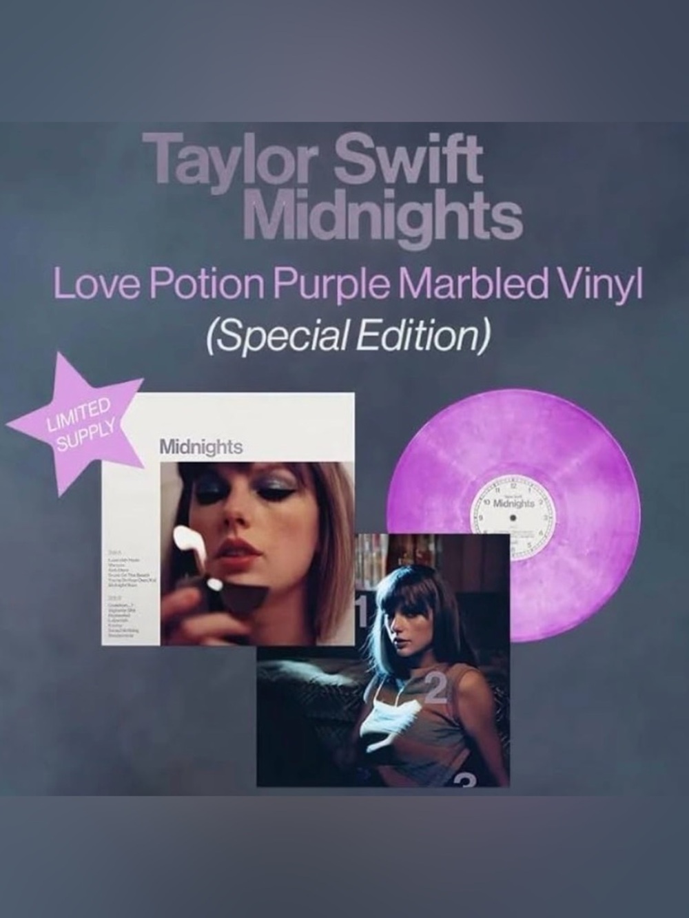 Taylor Swift Midnights Love Potion Vinyl